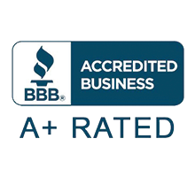 A+ Rated and an Accredited Business by the Better Business Bureau