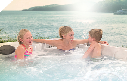 Enjoy your favorite music in your hot tub